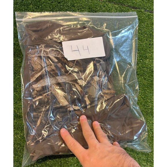 Drake Waterfowl Systems shirt mens large brown camo wingshooter vented hunt 44 - Picture 12 of 12